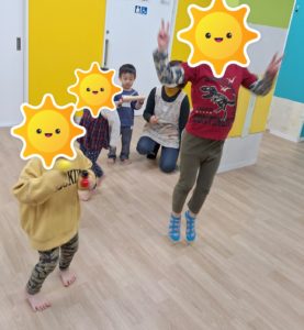 カッコイイダンスを見せてくれました。